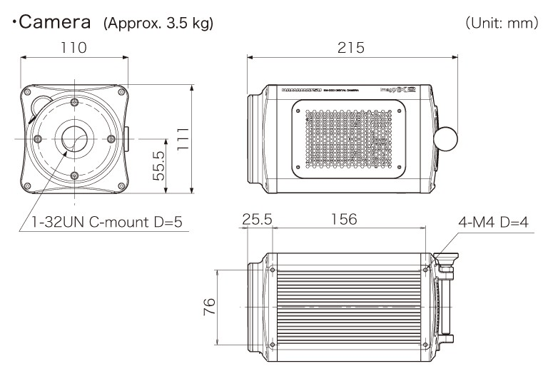 Hamamatsu ImagEM X2 Back Thinned EM CCD C9100-24B