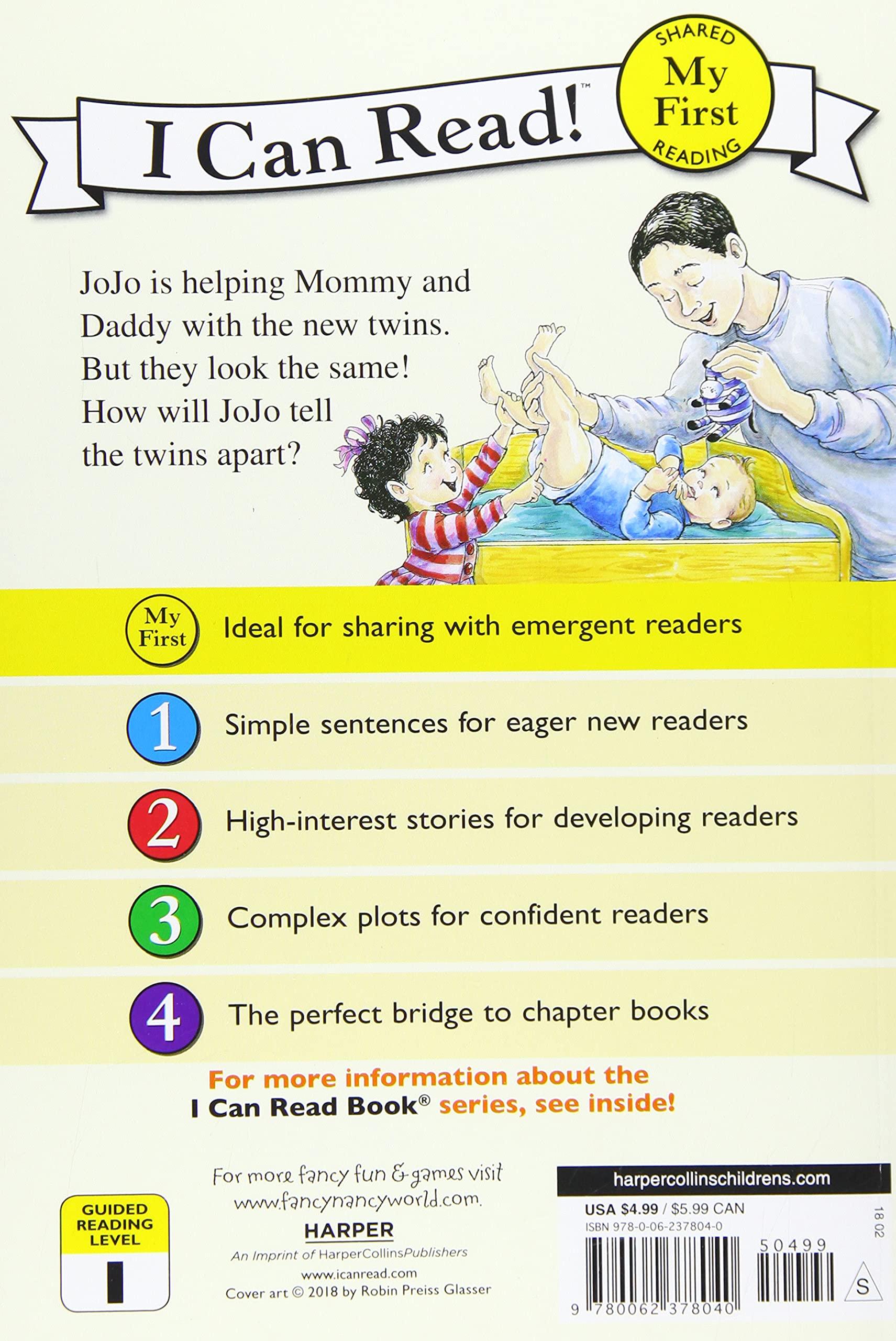 My First I Can Read! - Fancy Nancy Little's Sister JoJo and the Twins