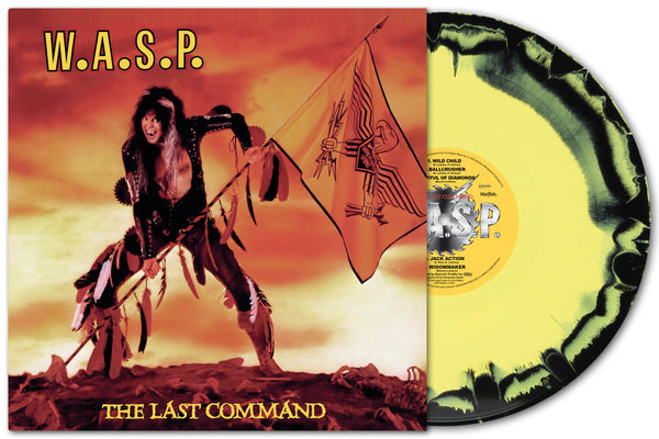 W.A.S.P. - The Last Command - 1LP - Black & Yellow Vinyl [Record