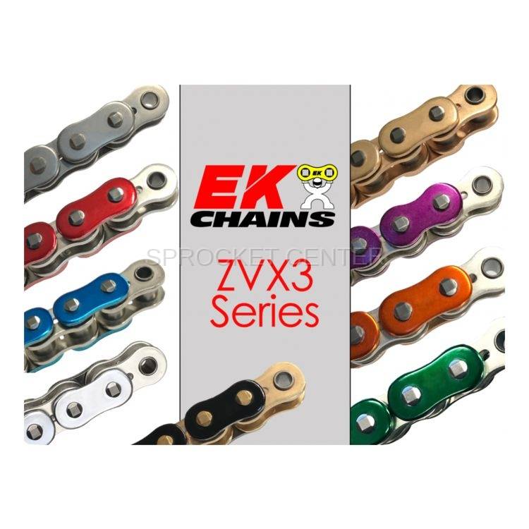 EK Chain 530 ZVX3 Heavy Duty X'ring Chain - 7 COLORS