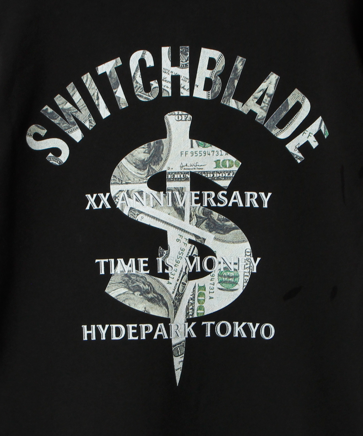 HYDE x SWITCHBLADE XX ANNIVERSARY HYDEPARK TOKYO PARKA [BLACK