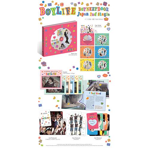 CDJapan : BOYLIFE [Set of 6 Member Solo Jacket Editions] w