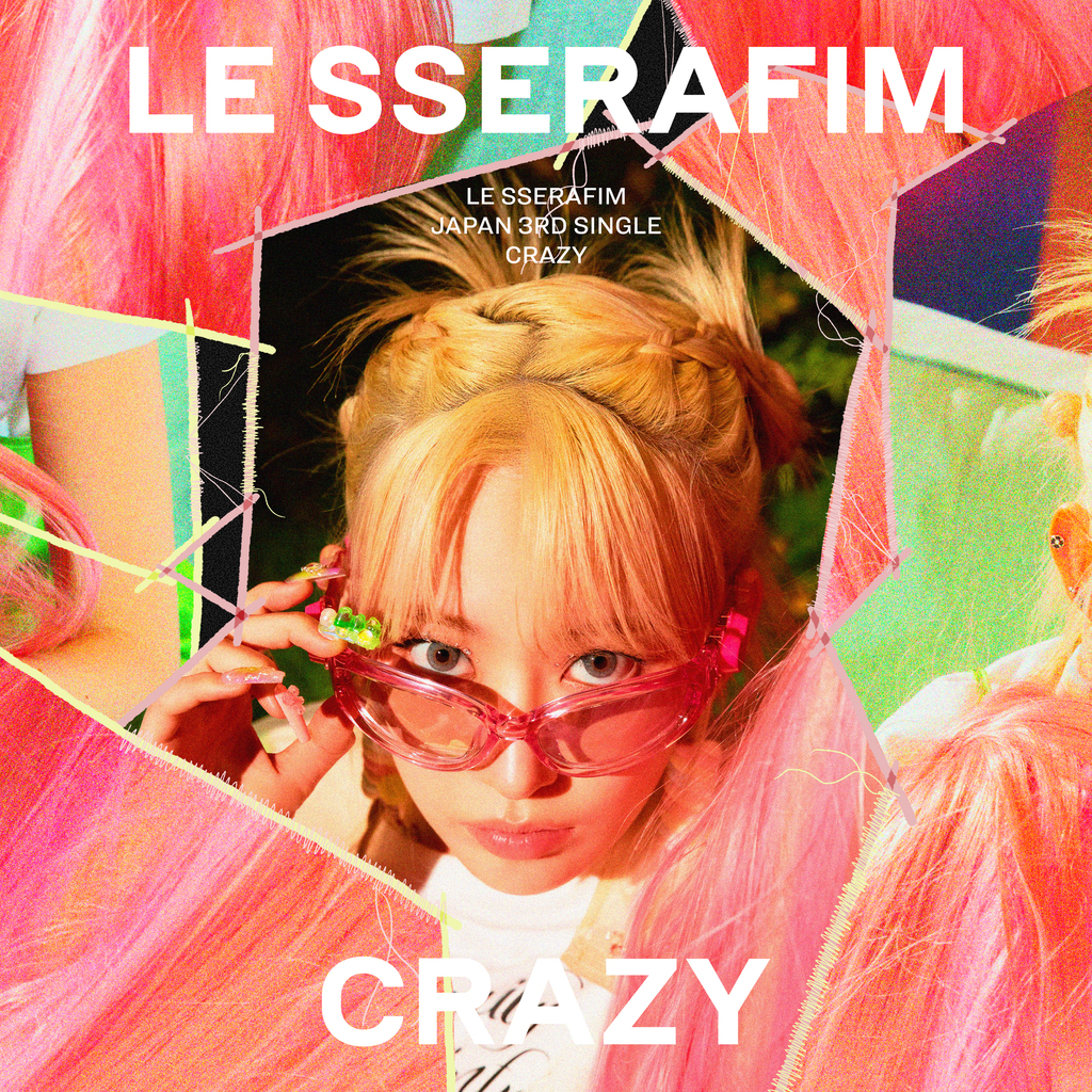 CDJapan : CRAZY [Limited SAKURA Solo Jacket Edition] LE SSERAFIM