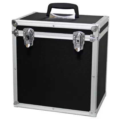 LPレコード ハードケース LPC310 (BLACK)/LPハードケース/LP約50枚収納