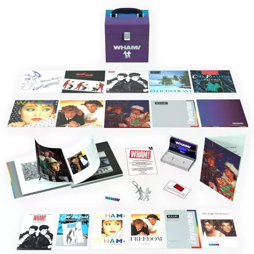 THE SINGLES: ECHOES FROM THE EDGE OF HEAVEN (BLUE VINYL)/WHAM