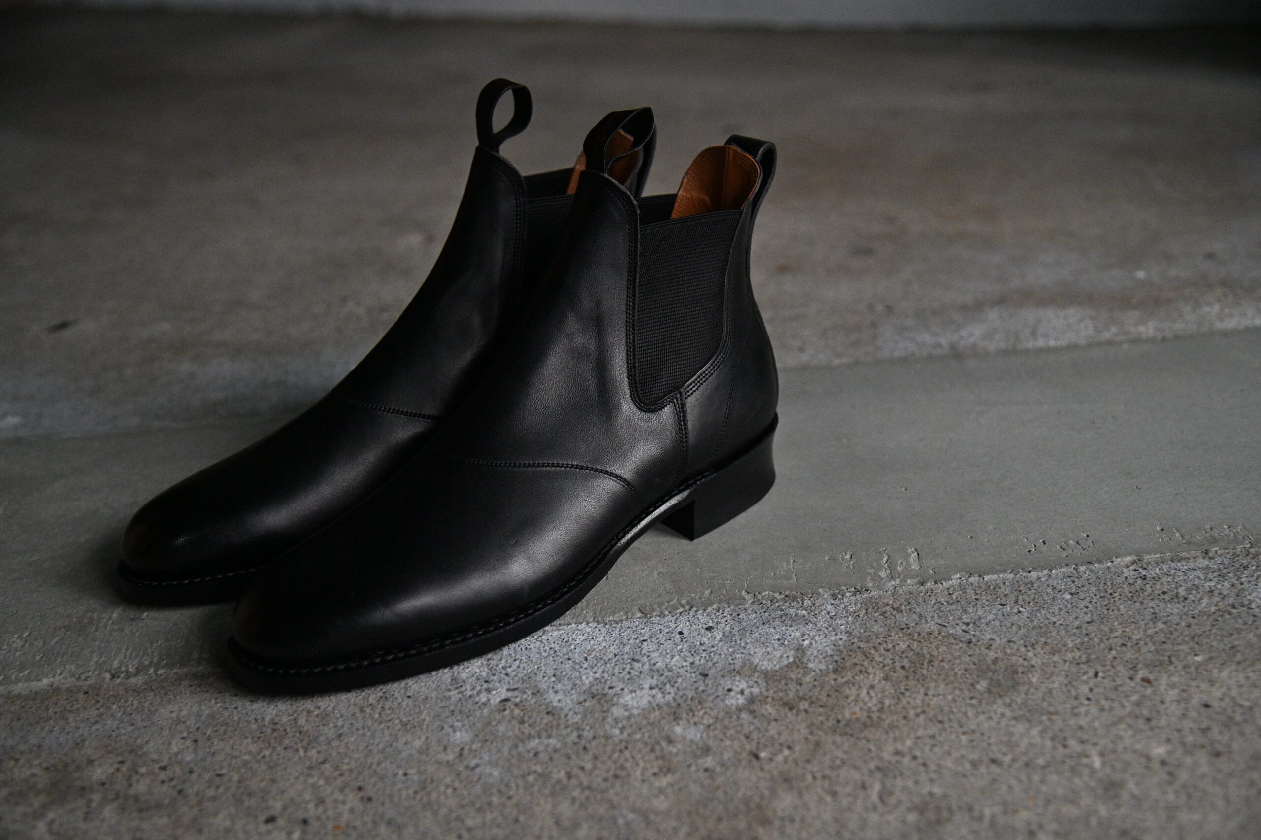 OLD JOE｜“The Rover” ARTISAN LEATHER SIDE-GORE BOOTS- STOTELA