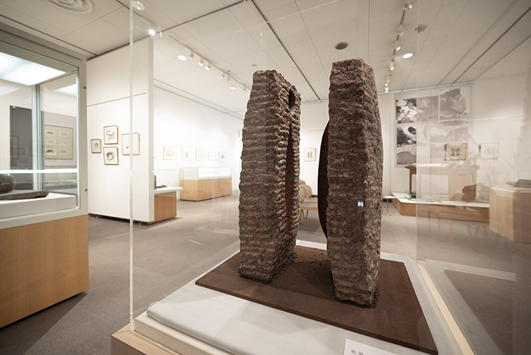 東京・国立のくにたち郷土文化館・秋季企画展「石を彫る くにたちの