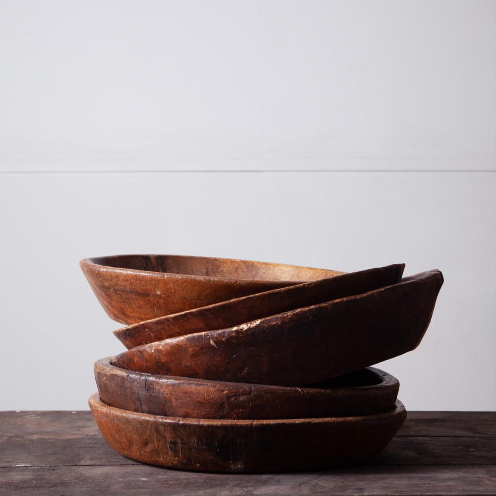 stoop | African Antique Woody Plate