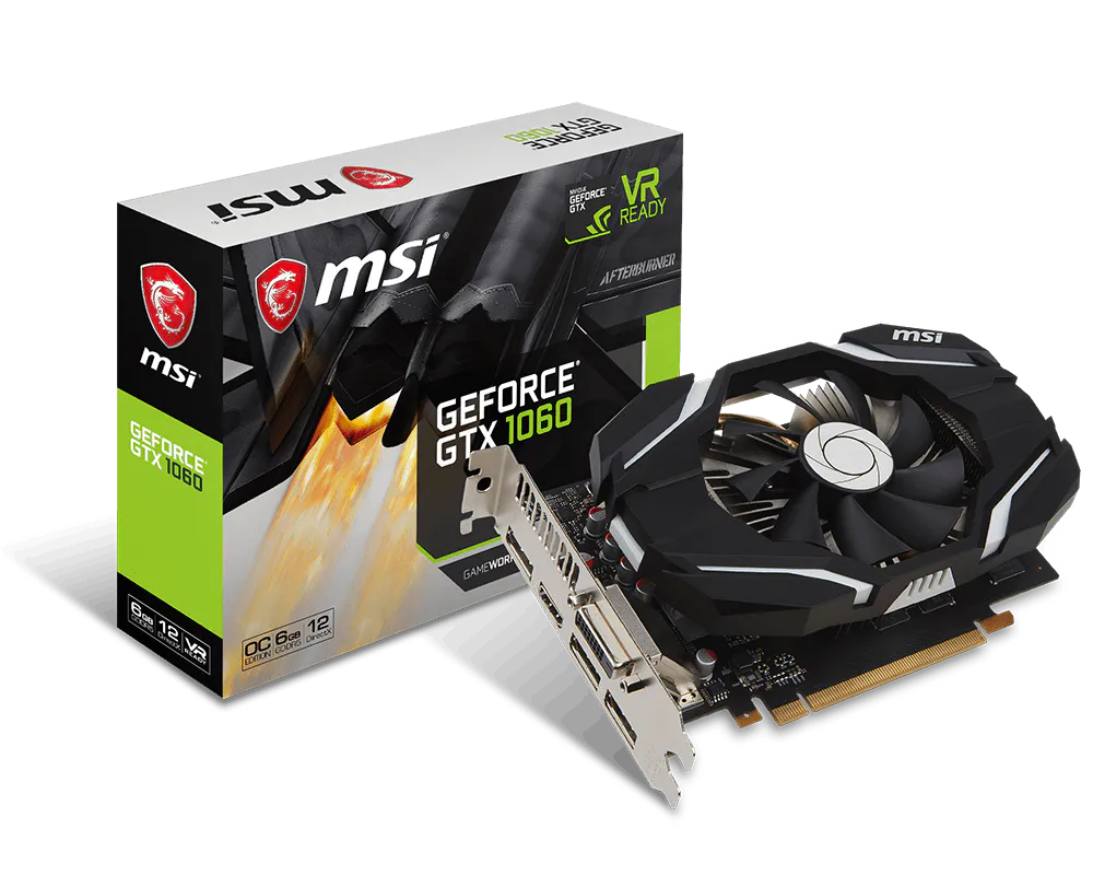 Specification GeForce GTX 1060 6G OC | エムエスアイコンピューター