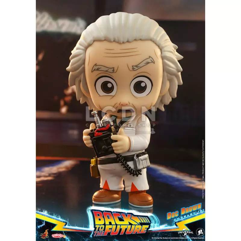 Hot Toys COSB797 Back to the Future Doc Brown Cosbaby (S) Bobble