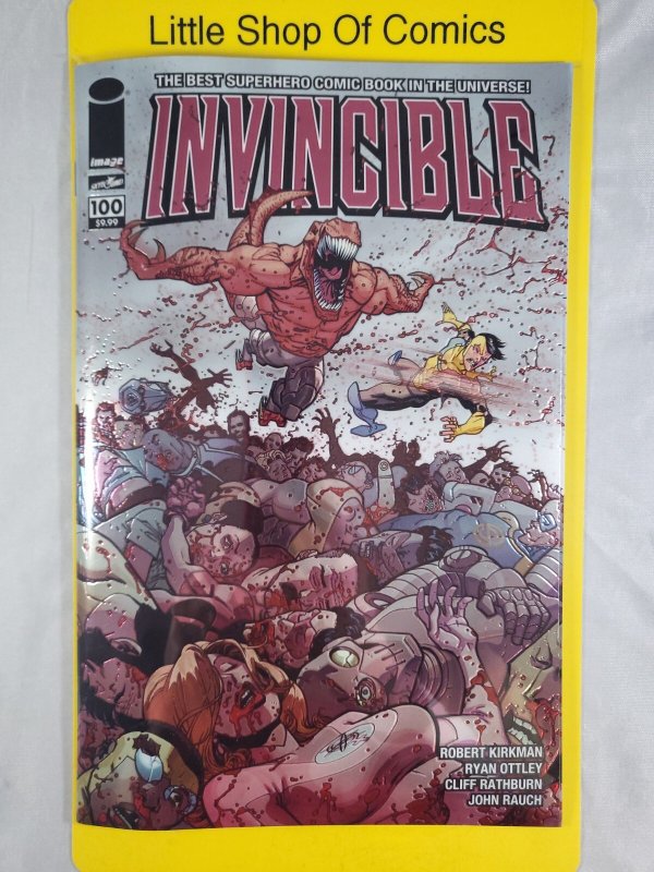 Invincible #100 Ryan Ottley Chromium Variant The Death of Everyone