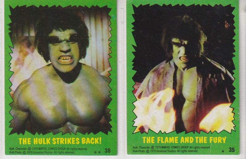 Incredible Hulk Trading Cards(Topps, 1979) | Comic Collectibles
