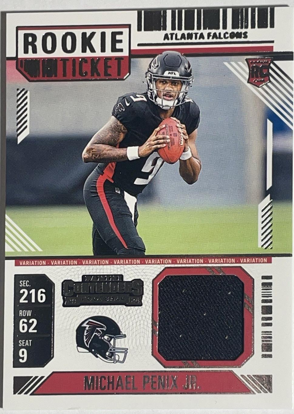 Michael Penix Jr. [Variation] #RTS-MPJ Prices | 2024 Panini