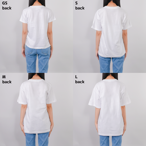 右往左往（ハイクオリティーTシャツ）|デザインTシャツ通販【Tシャツ