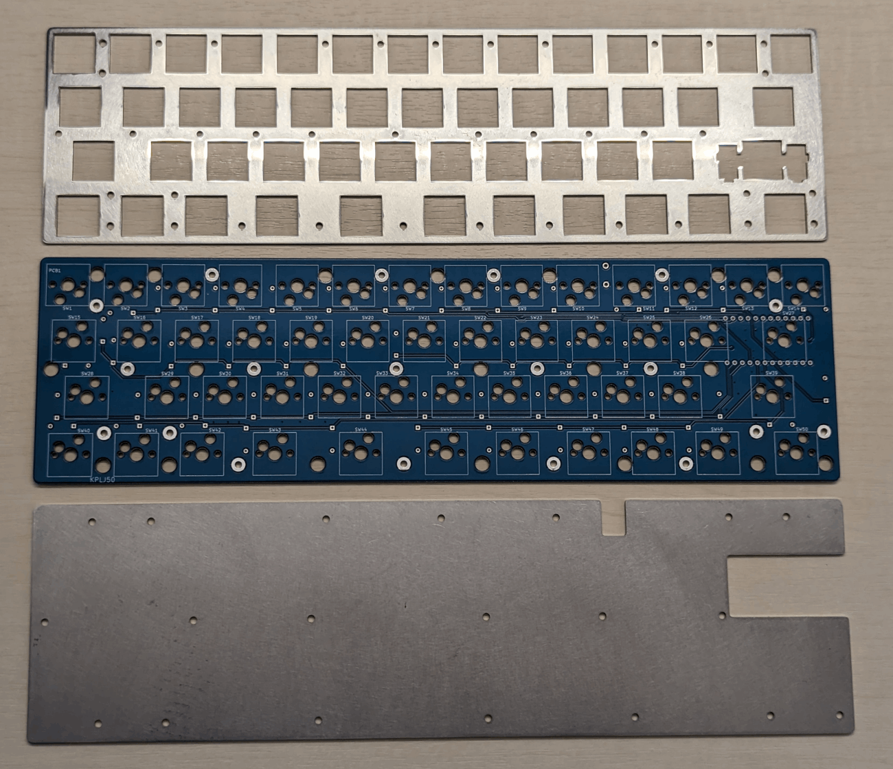 45%キーボードの製作メモ