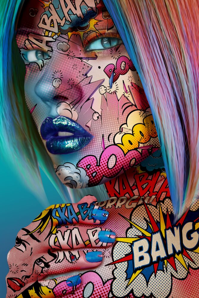 Bella bang, Woman, Monika Nowak · Art photographs · YellowKorner