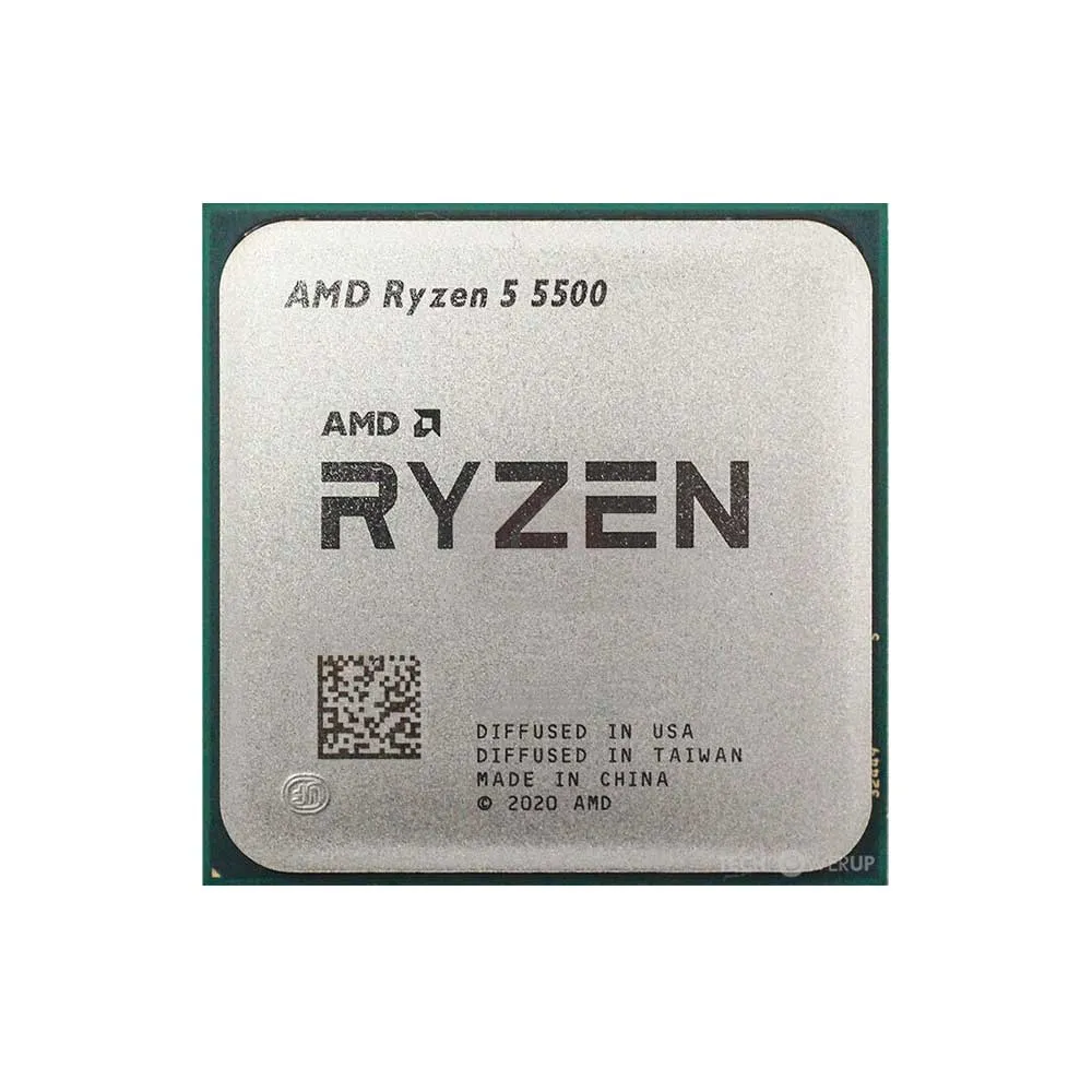 AMD Ryzen 5 5500 Desktop Processor (6 cores/12 threads, 19MB cache