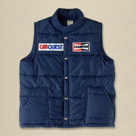 CHAMPION SPARK PLUG チャンピオン スパークプラグ ナイロン中綿ベスト