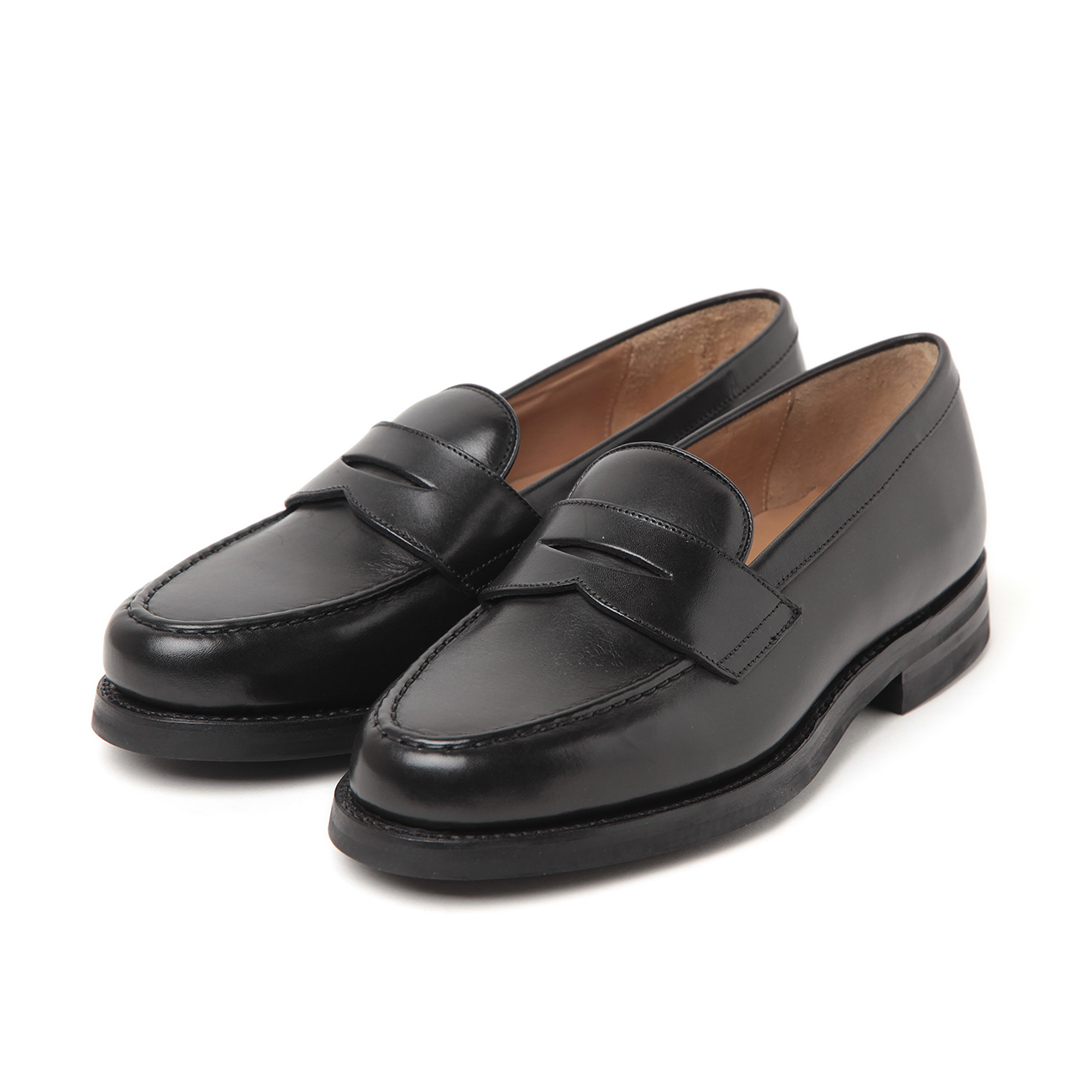 HARROGATE / ハロゲイト | SHOREDITCH ペニーローファー - BLACK