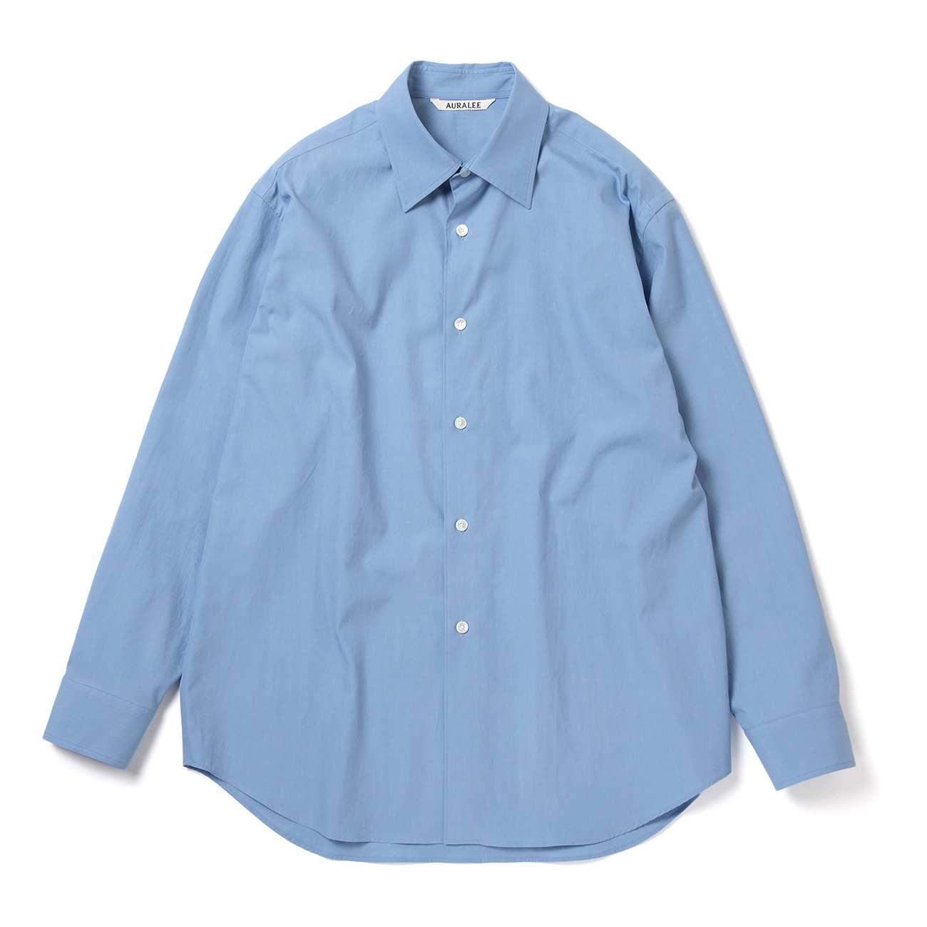 AURALEE / オーラリー | WASHED FINX TWILL SHIRT (レディース) - Blue