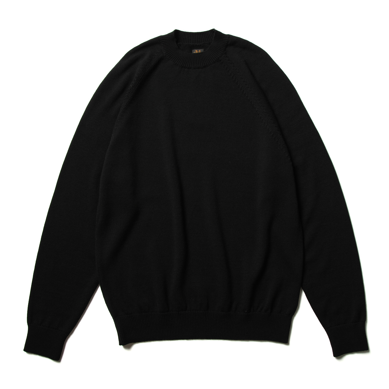 BATONER / バトナー | AGING WOOL RAGLAN SLEEVE CREW NECK (メンズ