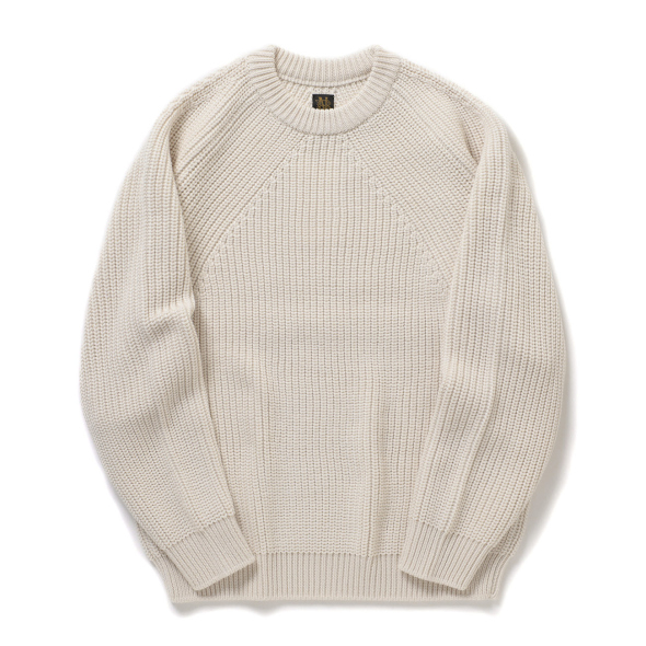 BATONER / バトナー | SIGNATURE CREW NECK (メンズ) - Ivory | 通販