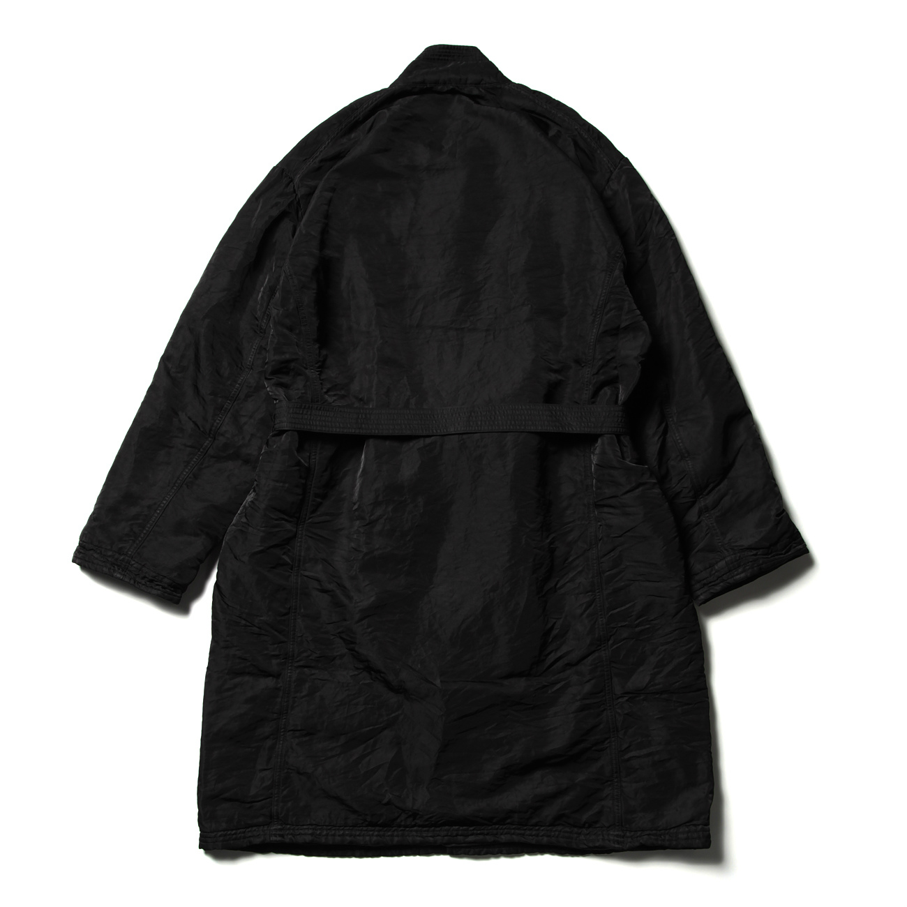 Porter Classic / ポータークラシック | SUPER NYLON COAT - Black
