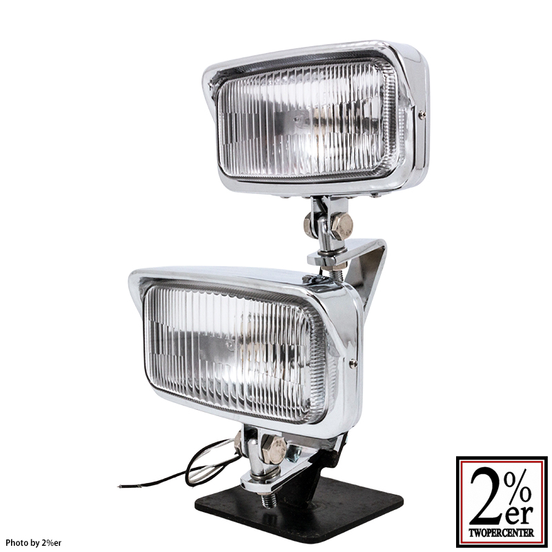 デュアルライトキット ビンテージスタイルスクエアライト / 2％er