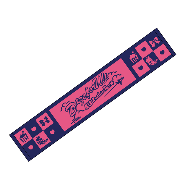 4U 2nd Live Tour Daze forU!! マフラータオル – Tokyo 7th Sisters