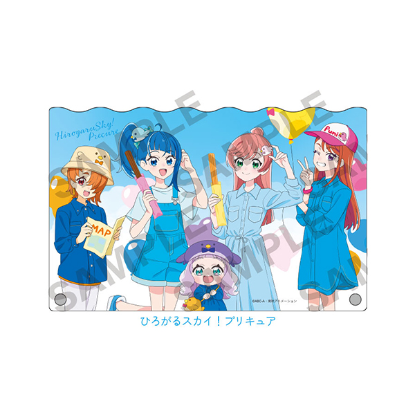 プリキュアシリーズ】プリティストア出張店2024inOIOI アクリルボード