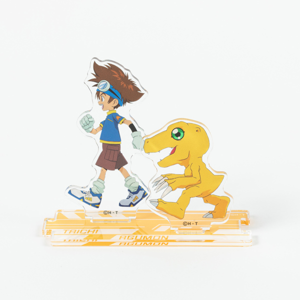 デジモンアドベンチャー】アクリルスタンド 太一＆アグモン