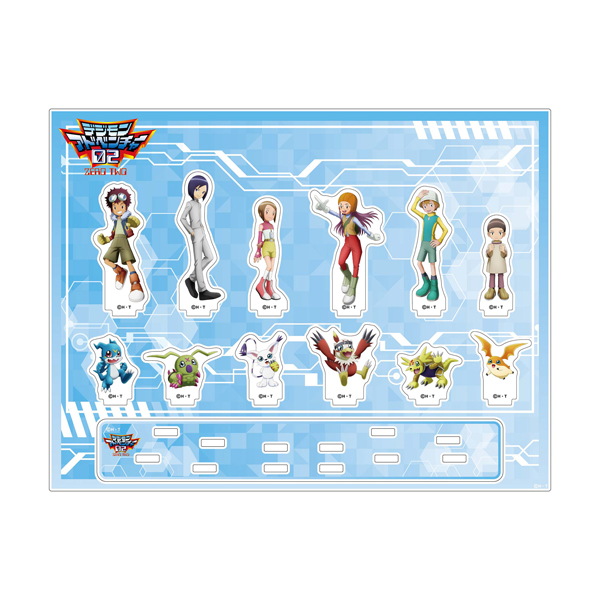 デジモンアドベンチャー02】アクリルスタンド お台場: 雑貨｜東映