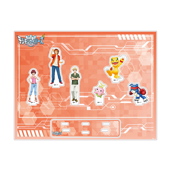 デジモンセイバーズ】アクリルスタンド お台場: 雑貨｜東映