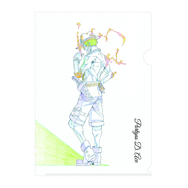 ワンピース】ONE PIECE.COM ILLUSTRATION WORKS クリアファイル/エース