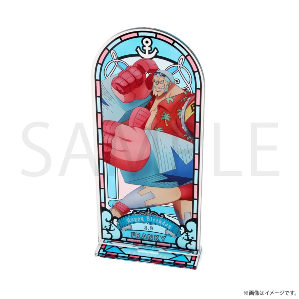 ワンピース】ワンピース HBDステンドグラス風アクリルスタンド[3.9