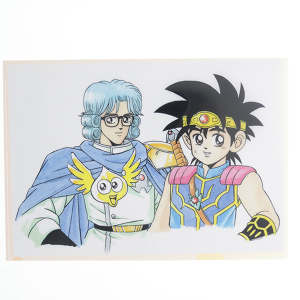 ダイの大冒険】キャラファイングラフ 額装複製原画 1990年 週刊少年