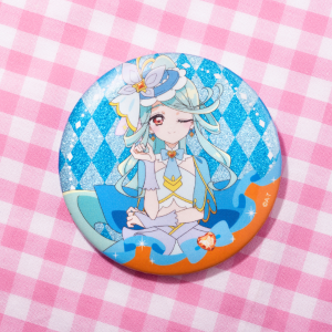 在庫】【名探偵プリキュア！】キラキラ缶バッジ キュアアルカナ