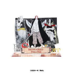 ONE PIECE】海賊旗アクリルスタンド 白ひげ＆エース＆マルコ: 雑貨