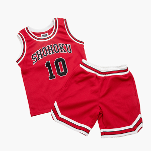 Kids 90】THE FIRST SLAM DUNK 湘北ユニフォームセット（流川楓