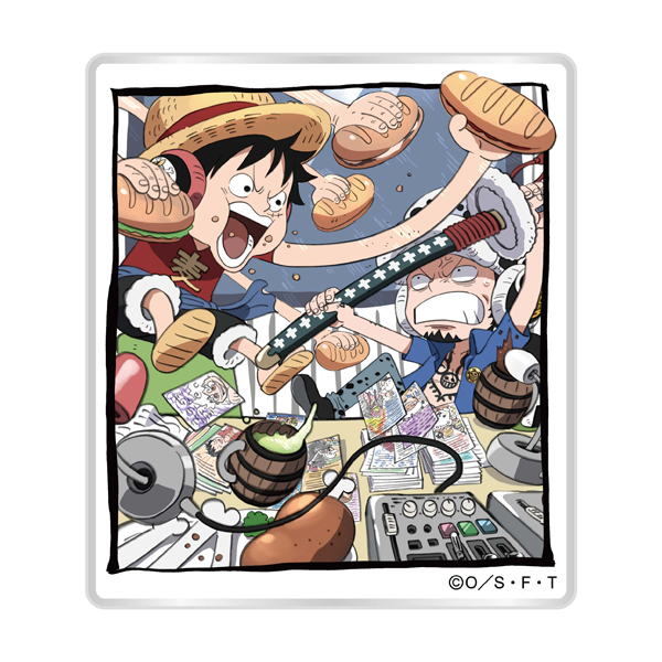 ワンピース】麦わらスペース トレーディングアクリルマグネット Vol.2