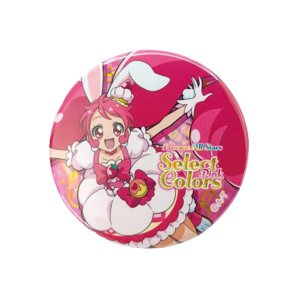 プリキュアオールスターズ】Select colors -Pink-#1 缶バッジ: 雑貨