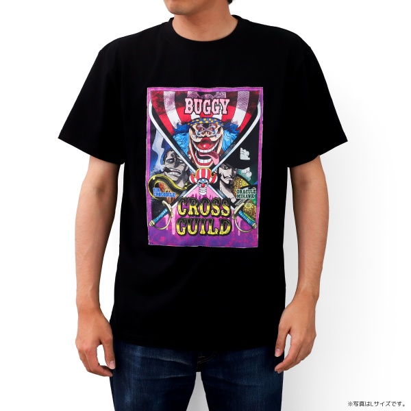 ワンピース】CROSS GUILD Tシャツ BLACK L: ファッション｜東映