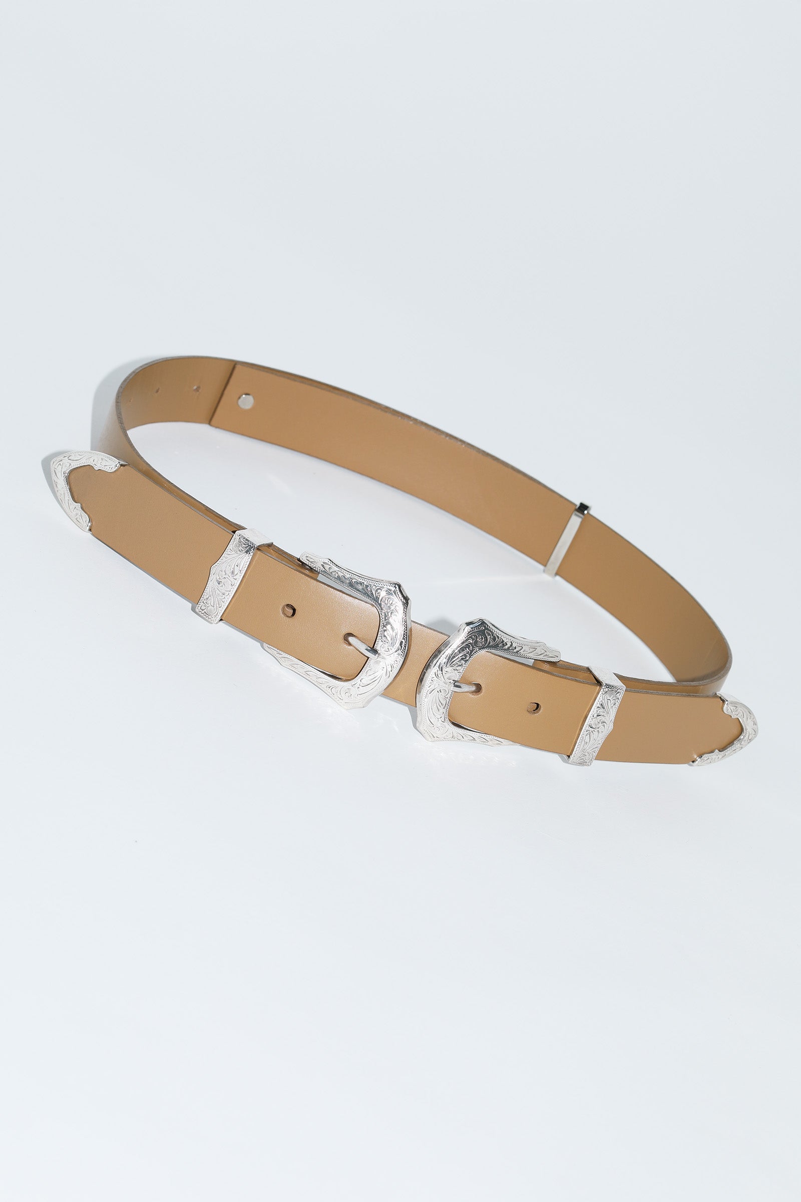 DOUBLE BUCKLE WIDE BELT – TOGA ONLINE STORE