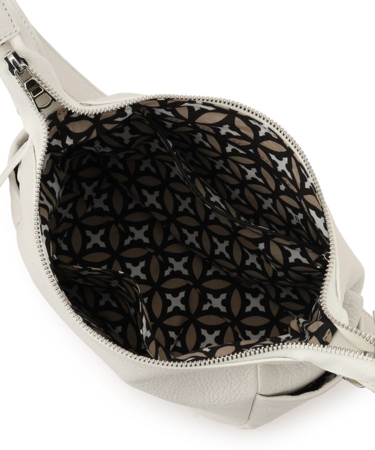 通勤対応】シュリンクレザーショルダーバッグ（ハンドバッグ