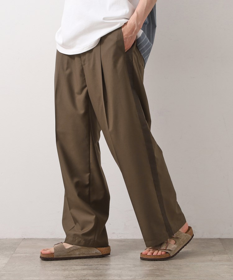 TRワイド側章パンツ（フルレングスパンツ） | THE SHOP TK(Men)（ザ