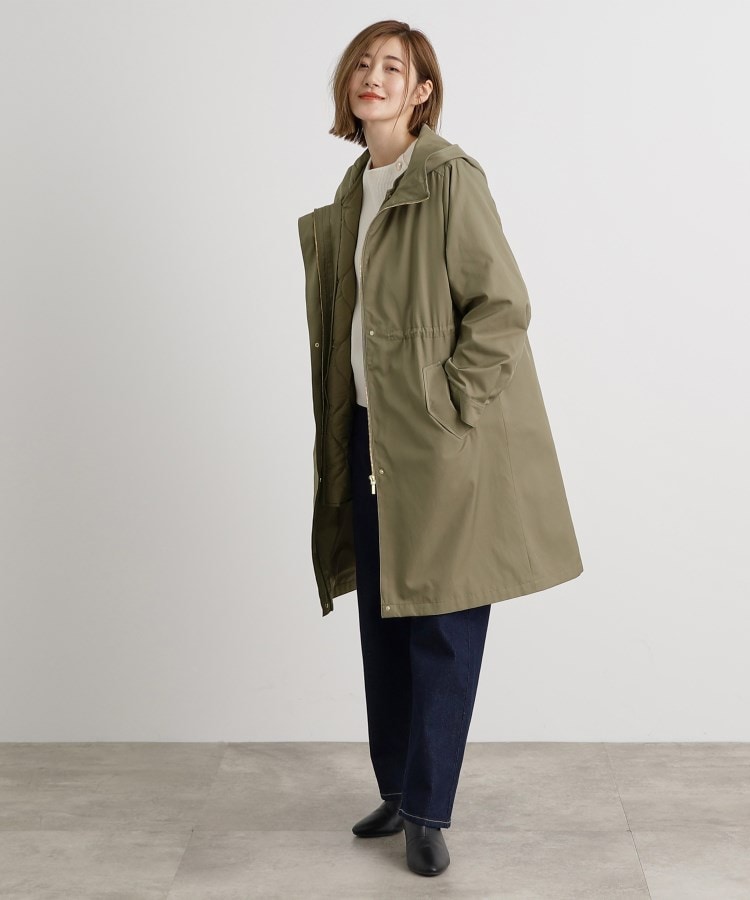 撥水】3WAYキルトライナーセットロングマンパ（モッズコート） | grove
