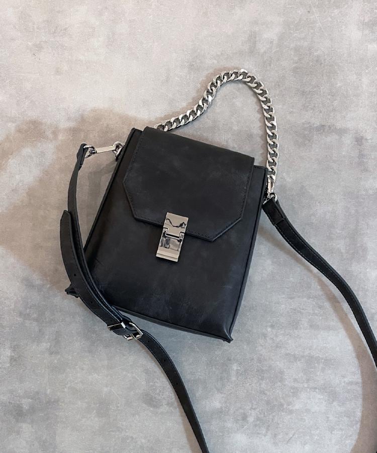 2WAYチェーンフラップショルダーバッグ（ショルダーバッグ） | tk