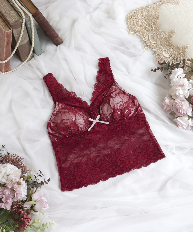 ノーラ カップ付レースキャミソール（スリップ・キャミソール） | Risa