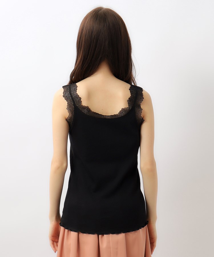 前後2way レースタンクトップ【洗濯機洗い可】（タンクトップ