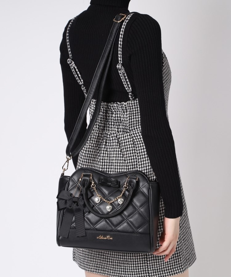 Wキルトチャーム付2WAYボストン（ボストンバッグ） | Ober Tashe